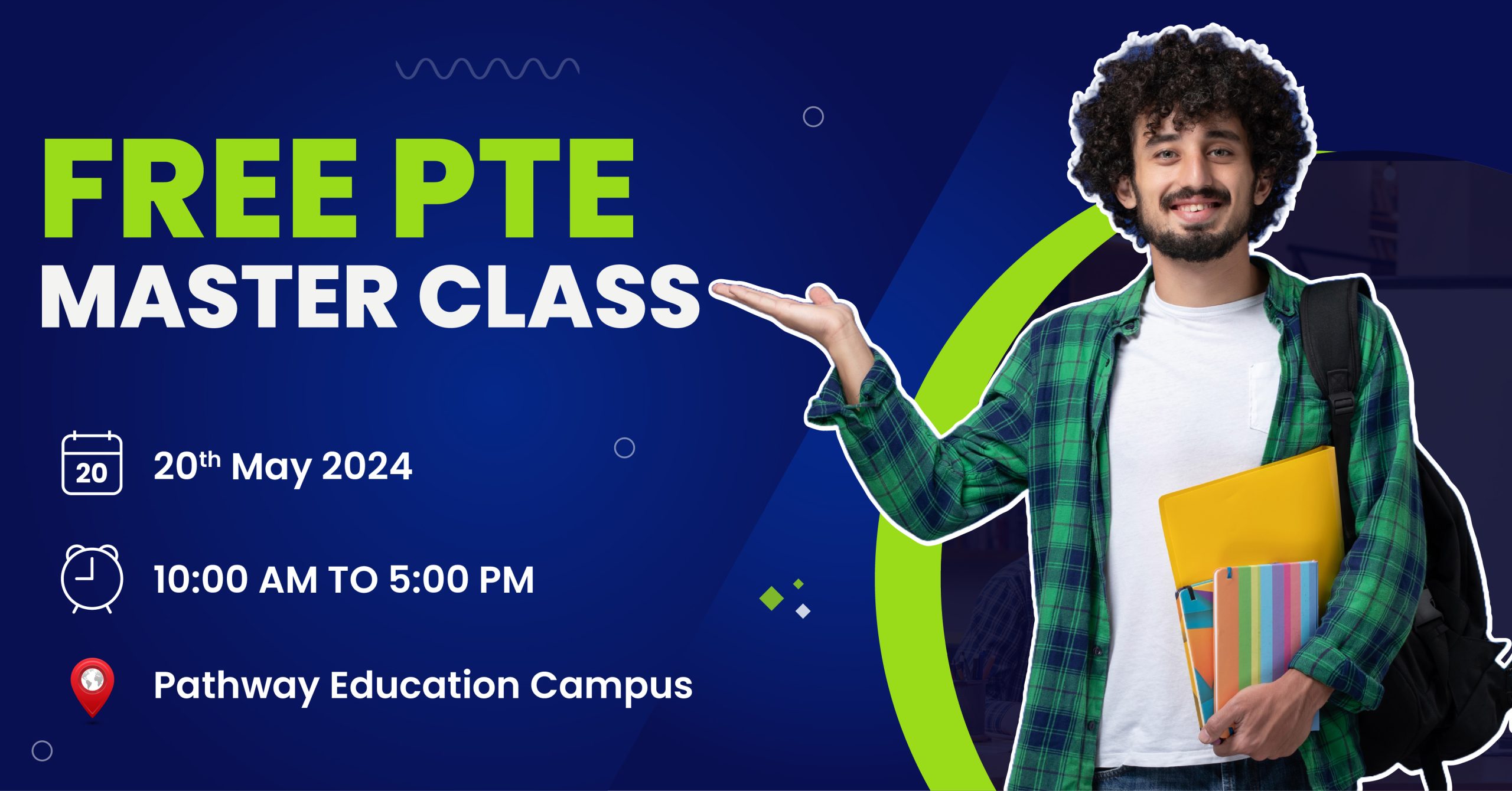 Free PTE Master Class at Pathway education